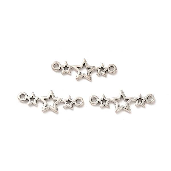 Tibetan Style Alloy Connector Charms
