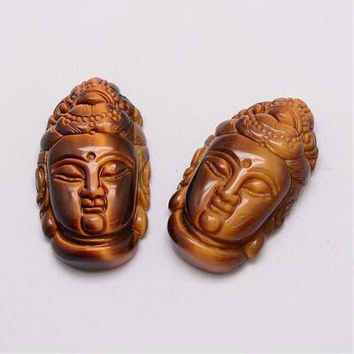 Grade A Natural Tiger Eye Pendants