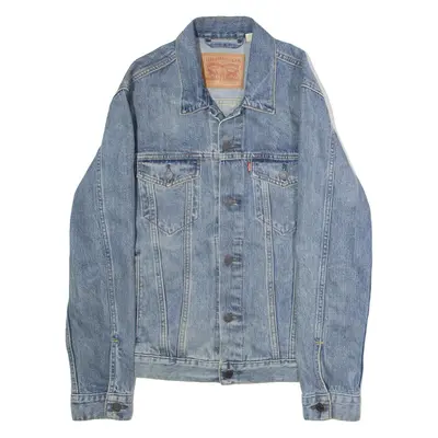 LEVI'S Mens Denim Jacket Blue S