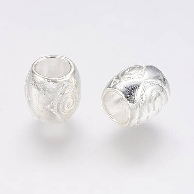 Tibetan Style Alloy European Beads