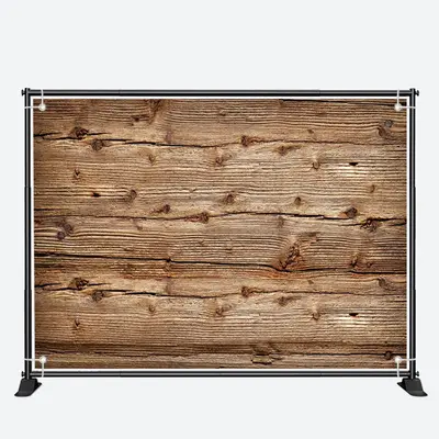 Vintage Horizontal Wood Board Texture Photo Backdrop - Aperturee