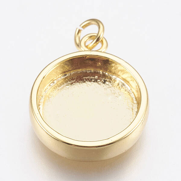 Brass Pendant Cabochon Settings