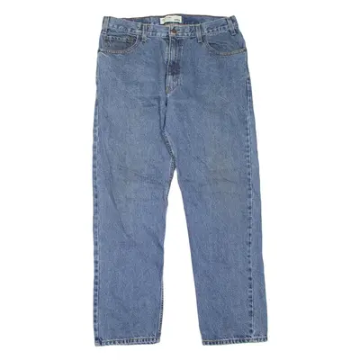 LEVI'S Signature Mens Jeans Blue Regular Straight W36 L32