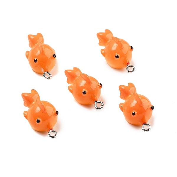 Cute Opaque Resin Pendants