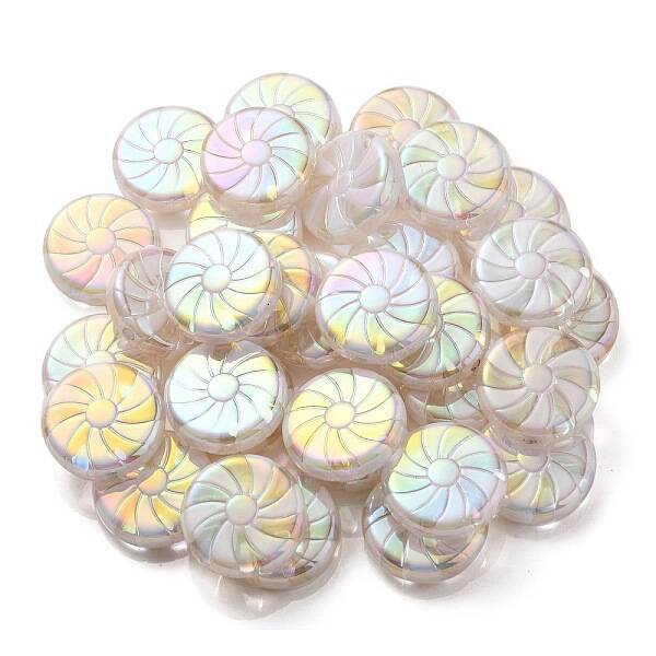 UV Plating Opaque Acrylic Beads