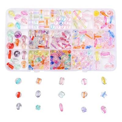 Transparent Acrylic Beads