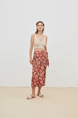 Women crop top - Beige | Size: S