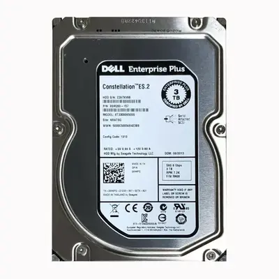 6H6FG Dell 3TB 6Gb/s SAS 7200 3.5-Inch 64MB Hard Drive
