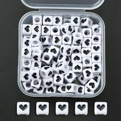 Opaque Acrylic Beads