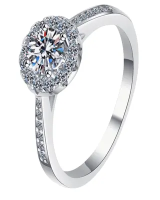1 Carat Diamond Round Ring
