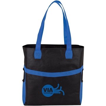 75 Customized Glacier Tote Bag - Bottle Pockets