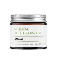 Akamai Mineral Toothpowder Remineralizes, Natural Ingredients for Oral Health