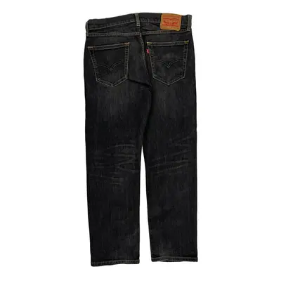 Classic Levis Jeans - 32W 28L Black Cotton Blend