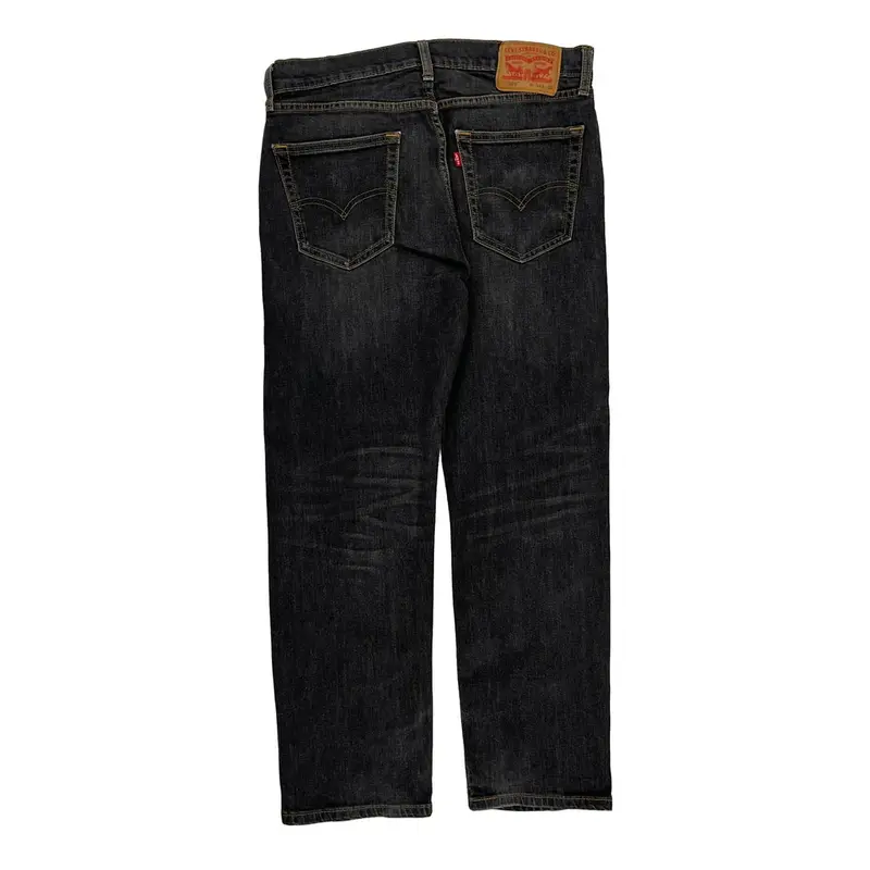Classic Levis Jeans - 32W 28L Black Cotton Blend