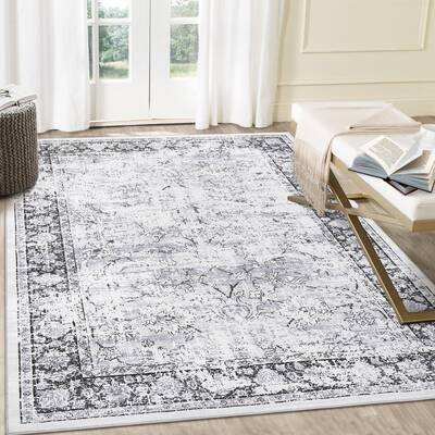 Garvee Large Area Rug 10x13 Washable Living Room Rugs Non Slip Vintage Rug Low Pile Throw Rug Non Shedding Soft Rug for Under...