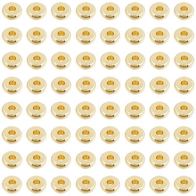 200Pcs Brass Spacer Beads