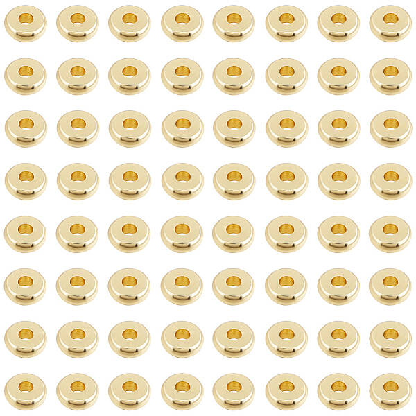 200Pcs Brass Spacer Beads
