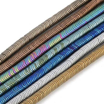 Electroplated Synthetic Non-magnetic Hematite Beads Strands