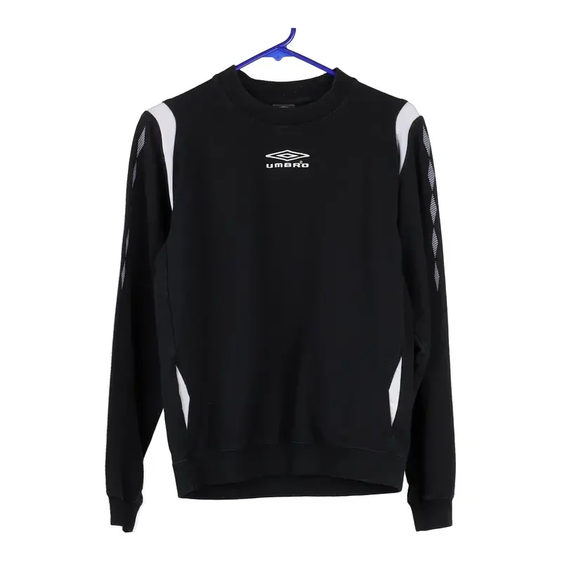 Age 14 Umbro Sweatshirt - Large Black Cotton