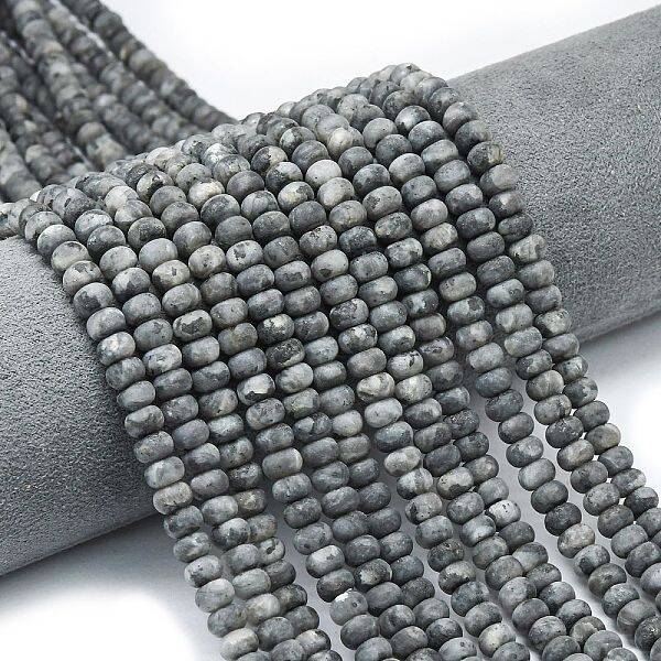 Natural Larvikite Beads Strands