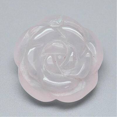 Natural Rose Quartz Pendants