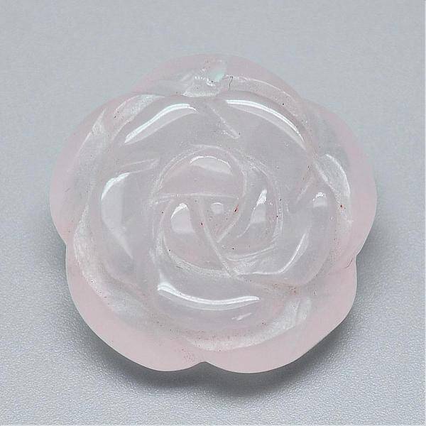 Natural Rose Quartz Pendants