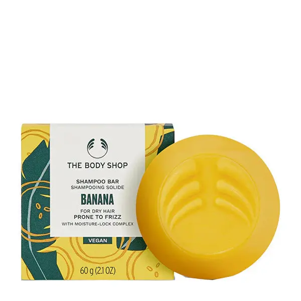 The body shop Solid shampoo for frizzy hair Banana 60 g