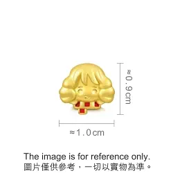 999 Gold Hermione Granger Charm