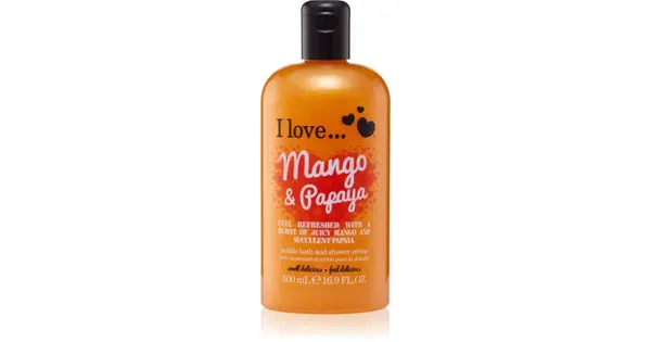 I Love... Mango & Papaya Shower & Bath Cream 500ml