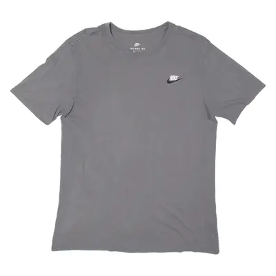 NIKE Mens T-Shirt Grey L