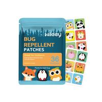 Upgraded Mosquito Repellent Patches – Fun Animal-Shaped Badges for Kids & Adults | Natural Essential Oils, DEET-Free Bug Pr...