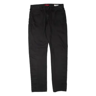 GUESS Mens Jeans Black Regular Straight W32 L32