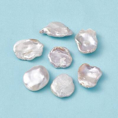 Baroque Natural Keshi Pearl Beads
