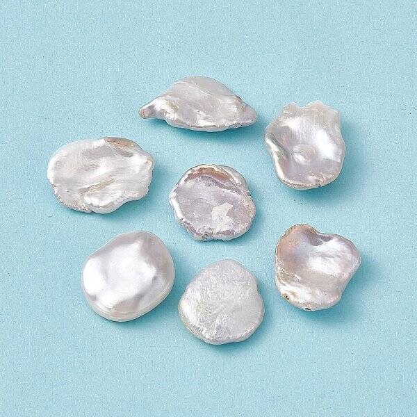 Baroque Natural Keshi Pearl Beads