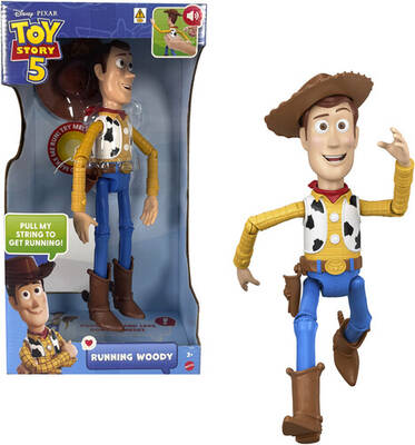 Disney/PIXAR Toy Story 5 Running Woody 12 Action Figure with Sounds