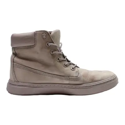 TIMBERLAND Lace-Up Boots Grey Leather Womens UK 5