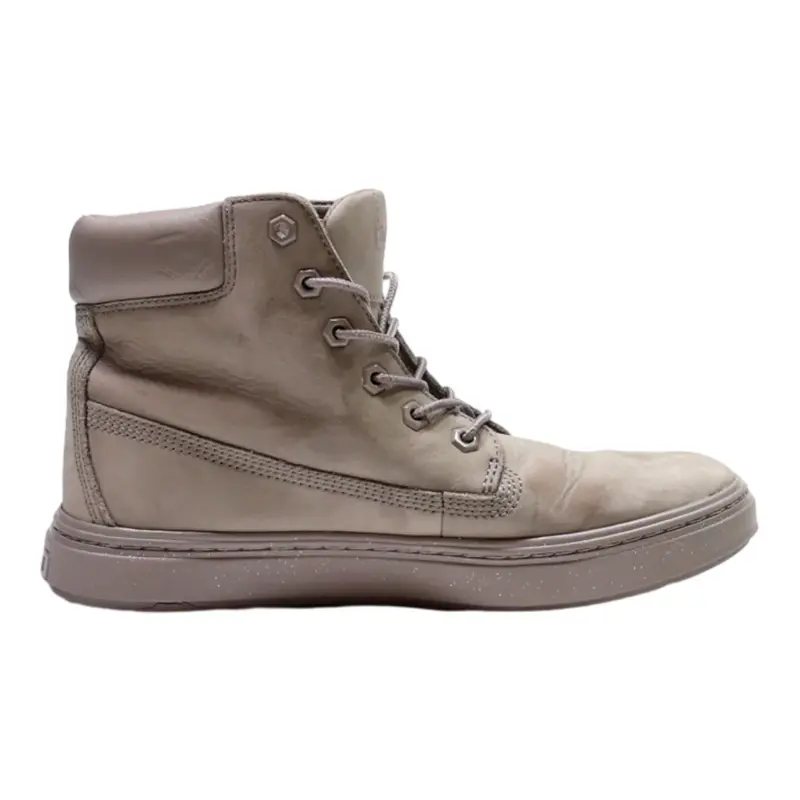 TIMBERLAND Lace-Up Boots Grey Leather Womens UK 5