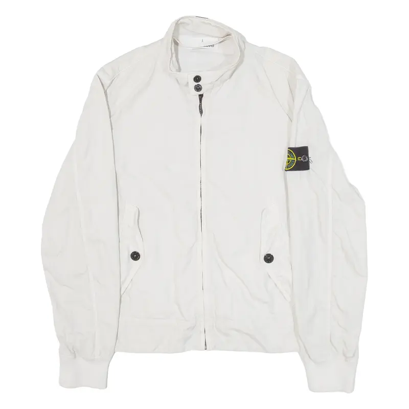 STONE ISLAND Mens Jacket White S