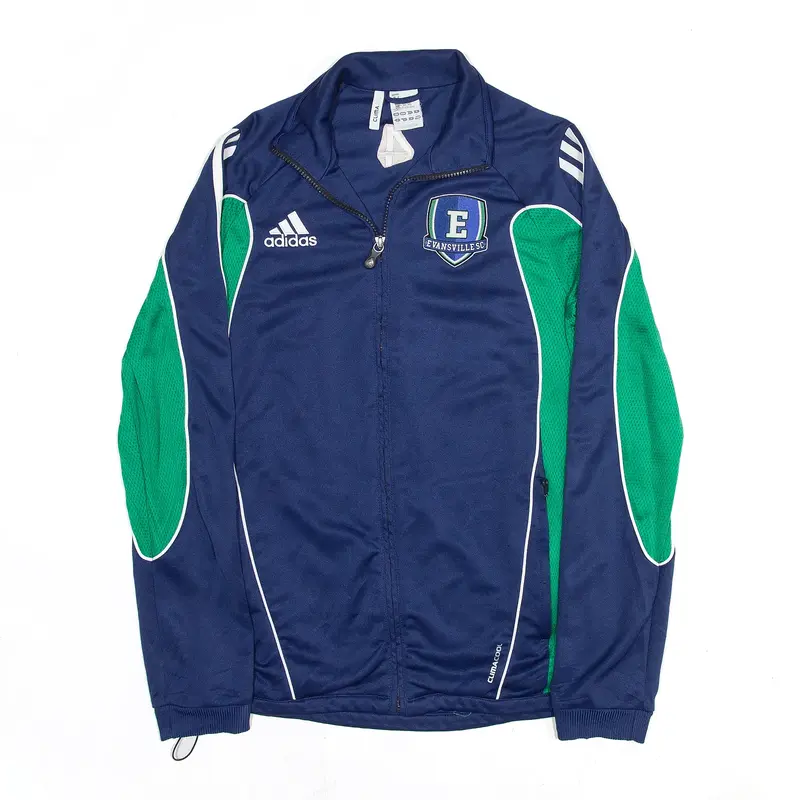 ADIDAS Evansville SC Blue Track Jacket Mens S