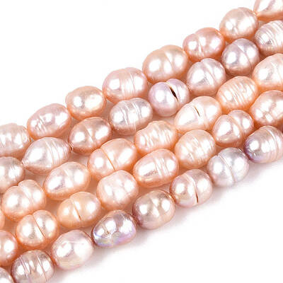 Natural Cultured Freshwater Pearl Beads Strands