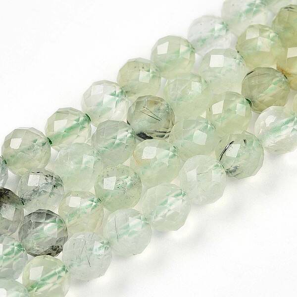 Natural Prehnite Beads Strands