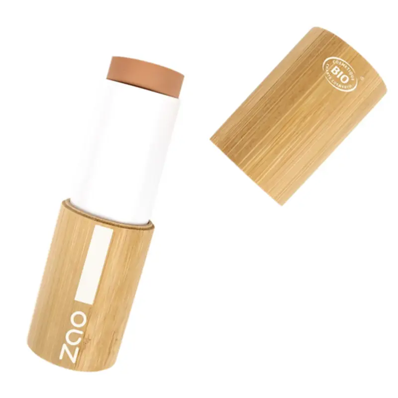 Zao Make Up Stick Foundation, 777 Praline Medium (10 G)