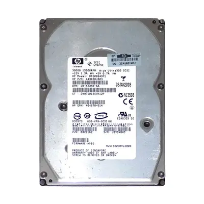 3R-A7348-AA HP 300GB Ultra-320 SCSI 15000 3.5-inch 16MB Hard Drive