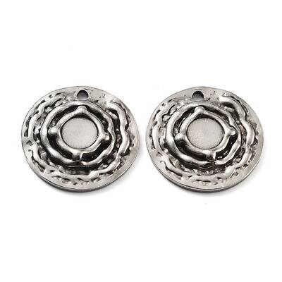 201 Stainless Steel Pendant Cabochon Settings