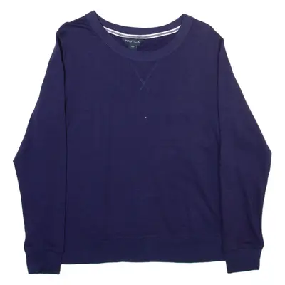 NAUTICA Mens Sweatshirt Blue M