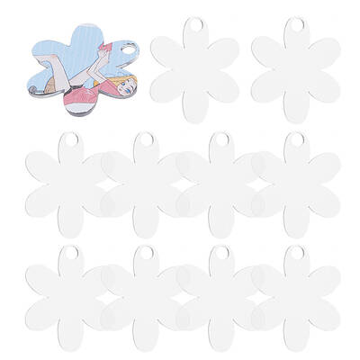 10Pcs Acrylic Big Pendants
