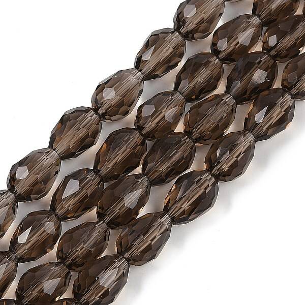 Transparent Glass Beads Strands