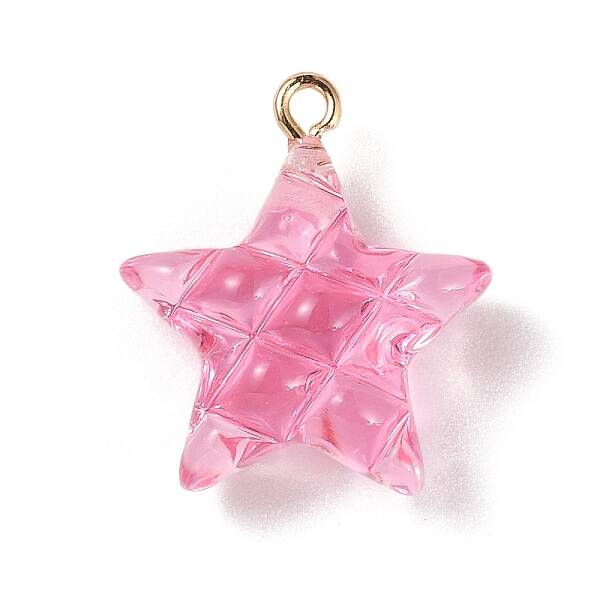 Transparent Resin Pendants