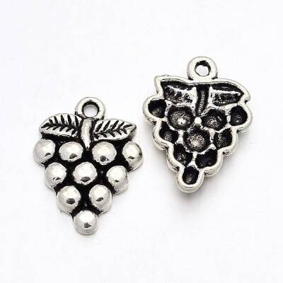 Grape Tibetan Style Alloy Pendants