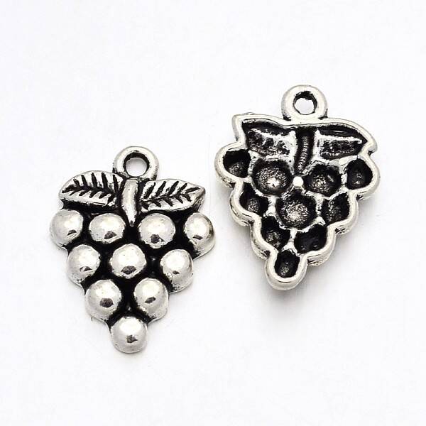 Grape Tibetan Style Alloy Pendants